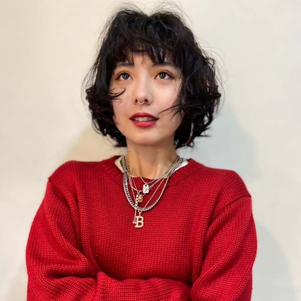 レトロなボブパーマ！