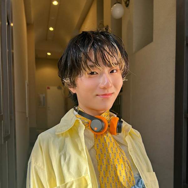 動きが出せるマッシュショート