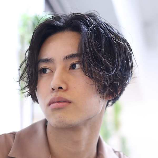 メンズパーマミックススタイル