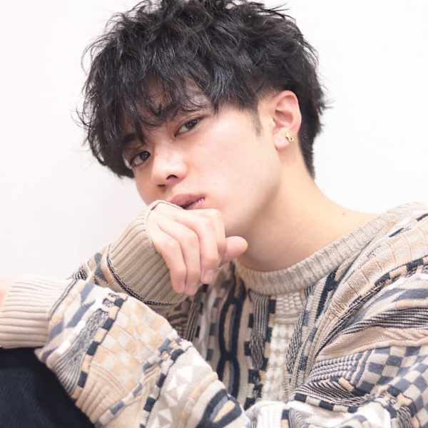 mixスパイラルパーマ