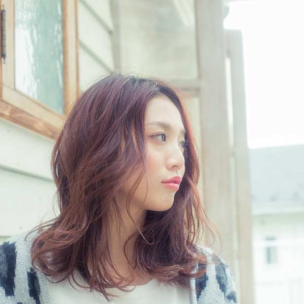 ピンクブラウンカラー|salon de K-dash石神井公園店