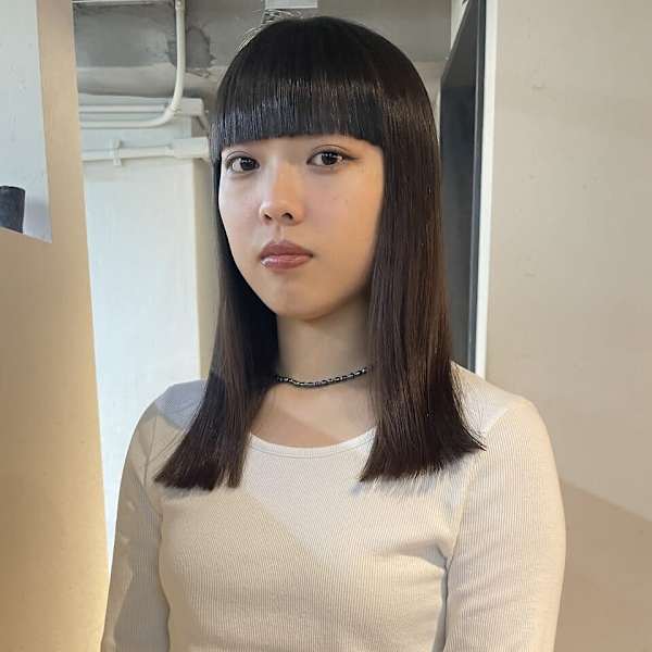 wide bang/straight _下北沢