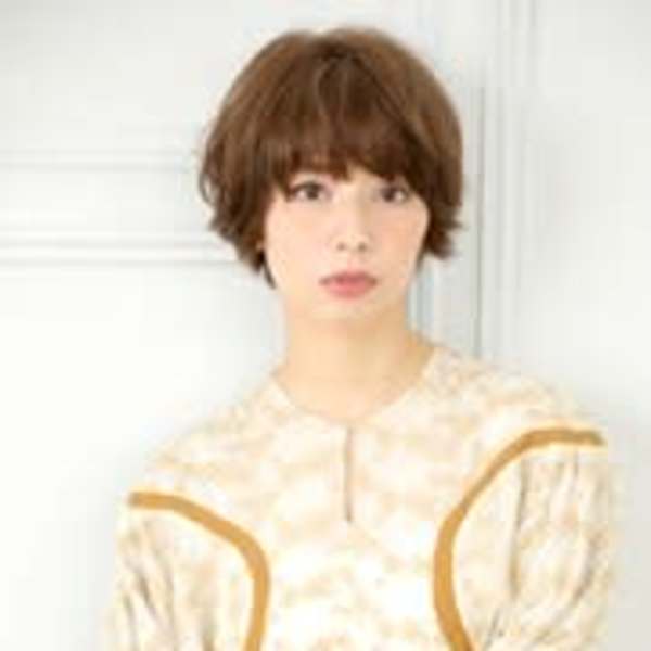 クセ毛風ニュアンスショート