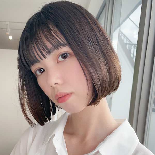 前髪カット➕前髪縮毛矯正