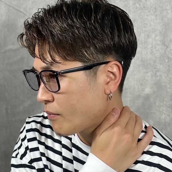 ショートセンターパート