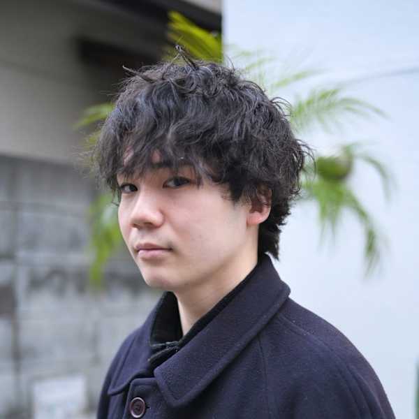 【メンズパーマ】マッシュウルフ