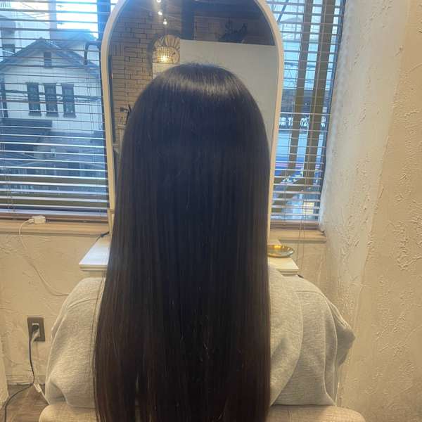 ツルツルサラサラストレート