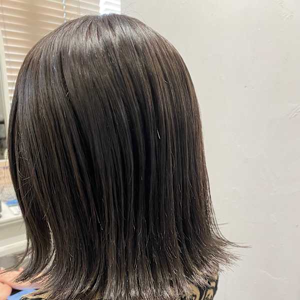 ハイライトで作るグレージュカラー