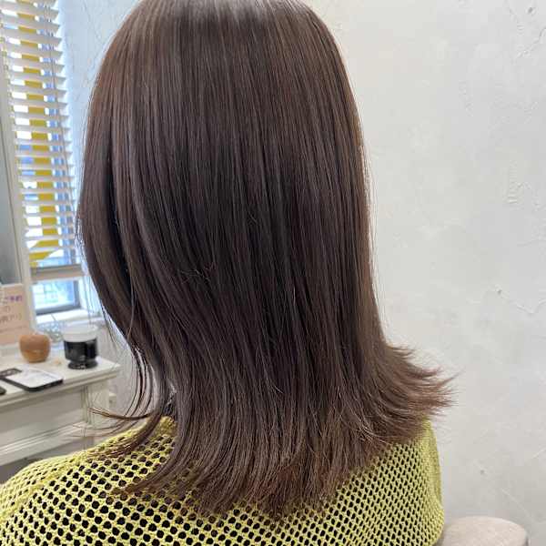 透明感抜群×パープルベージュ