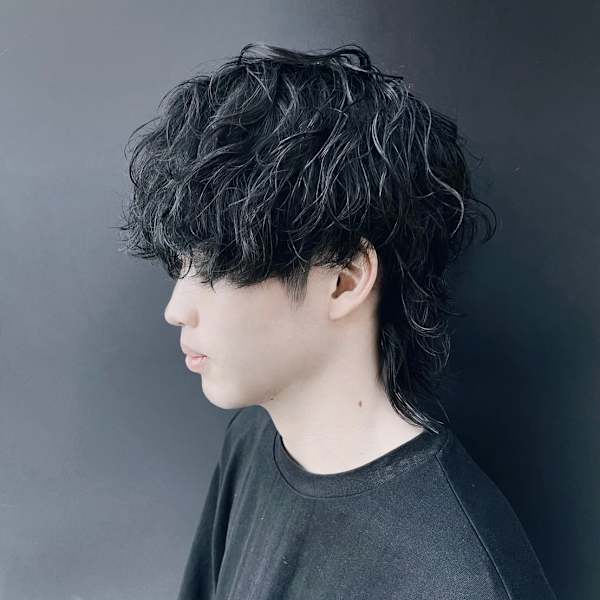 ☆メンズマッシュウルフ×パーマスタイル