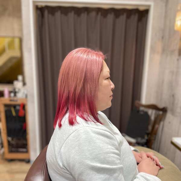 ピンクグラデーション【ARCH片山】