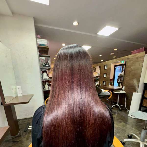 酸熱カラートリートメント