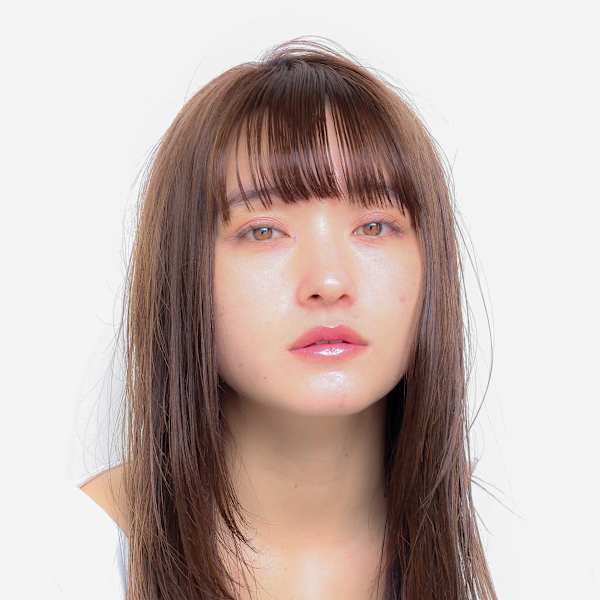 ぱっつん前髪レイヤーカット/ウルフ&フェイスレイヤー