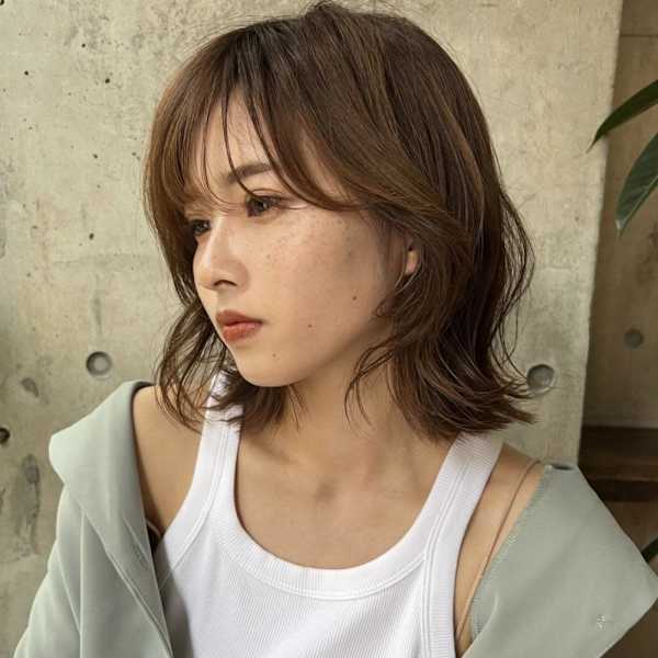 【natural】ミディアムボブ＊20代30代40代50代|amie 名古屋栄【アミ】