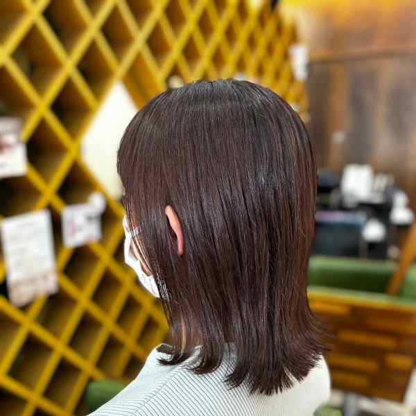 切りっぱなし外ハネボブ|odd-jobs MIDORII