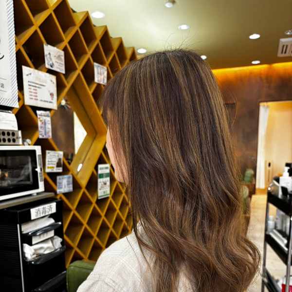 ハイライト×シフォンベージュ