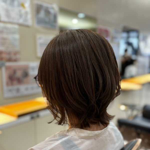 くびれ感がかわいいパーマスタイル|odd-jobs MIDORII