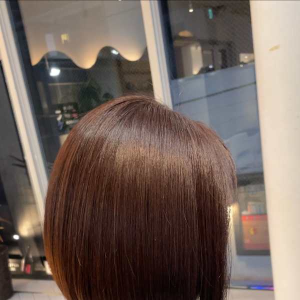 アフター → ビフォア　右にスワイプ【白髪染め/脱白髪染め】