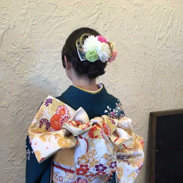成人式和装ヘアセット