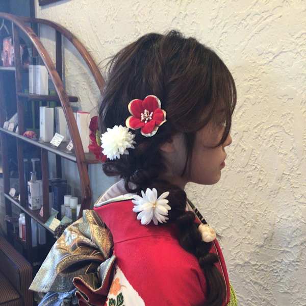 成人式和装ヘアセット