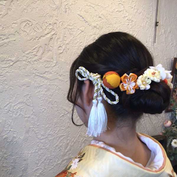 成人式和装ヘアセット