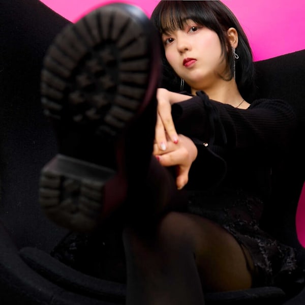 黒髪×ブルージュ ー ほんのり透ける◎上品シックな私へ