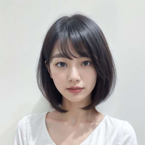 髪質改善 前髪カット 韓国風 トリートメント 縮毛矯正