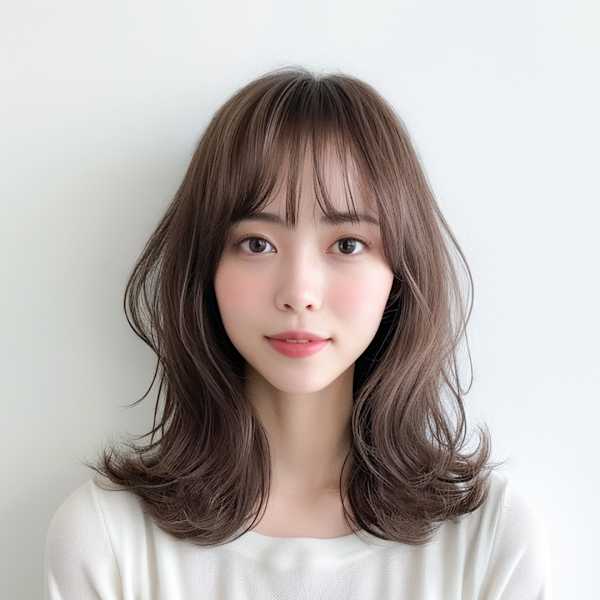 髪質改善 前髪カット 韓国風 トリートメント 縮毛矯正