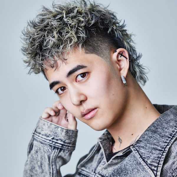 マレットヘア×ホワイトメッシュ