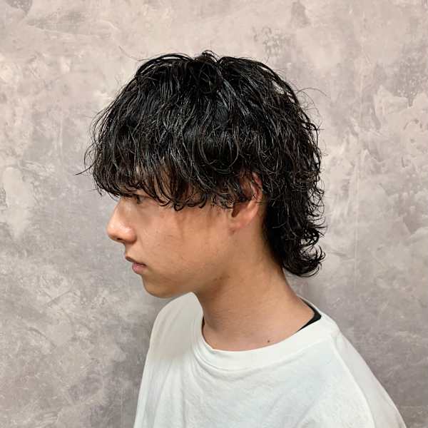 ウルフ 波巻きパーマ|Sio. hair