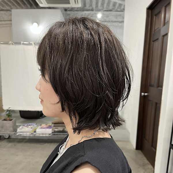 ウルフボブ|AOZORA HAIR kaminoura