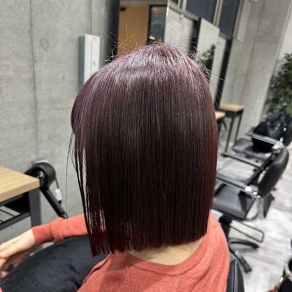 ミセスタッセルボブ×ピンクカラー