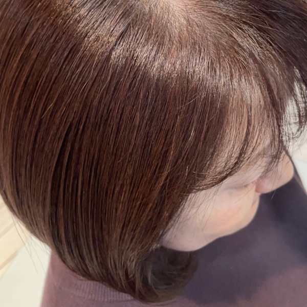 アフター → ビフォア 右にスワイプ【白髪染め/脱白髪染め】