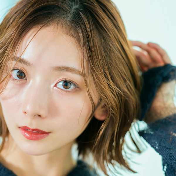 ヌーディーベージュ×くびれ外ハネボブ|little×RINNE 栄