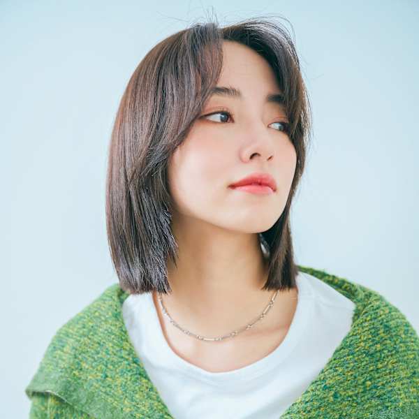 かきあげバングぷつっとボブ|little×RINNE 栄