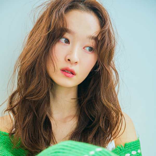 かきあげセンターパートリラックスウェーブ|little×RINNE 栄