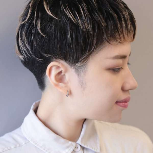 ピクシーショート×ハイライト