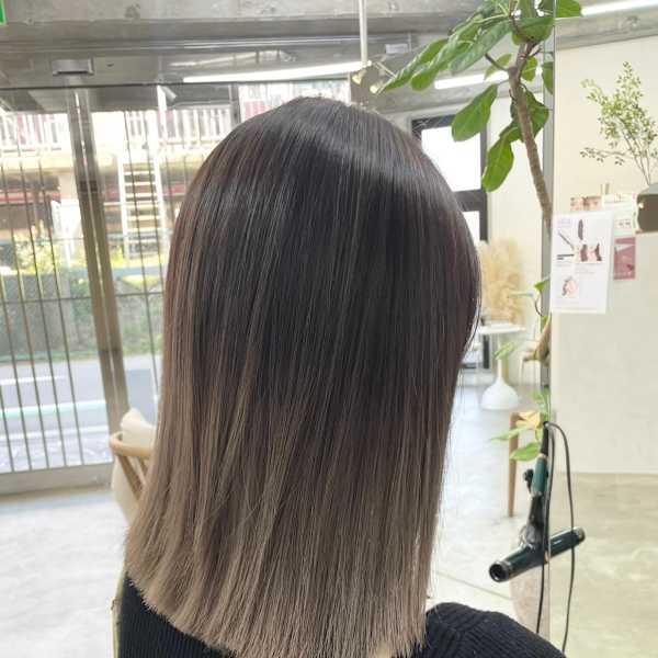 knit×グラデーションカラー