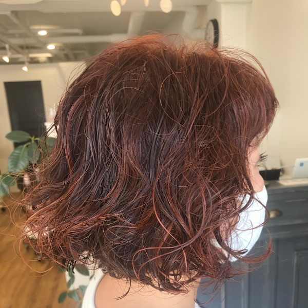 レッド×パーマ|UNPEU