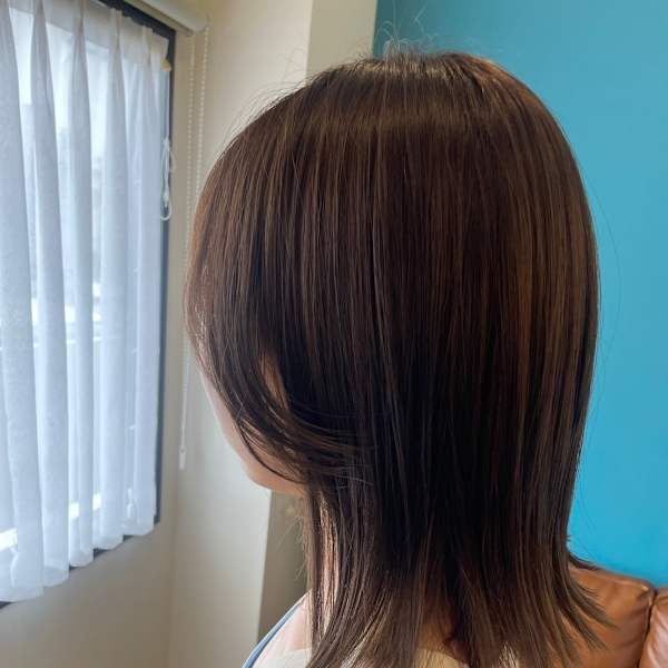 ブラウン×ベージュ×ストレート|UNPEU