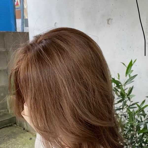 白髪ぼかしデザインのお客様