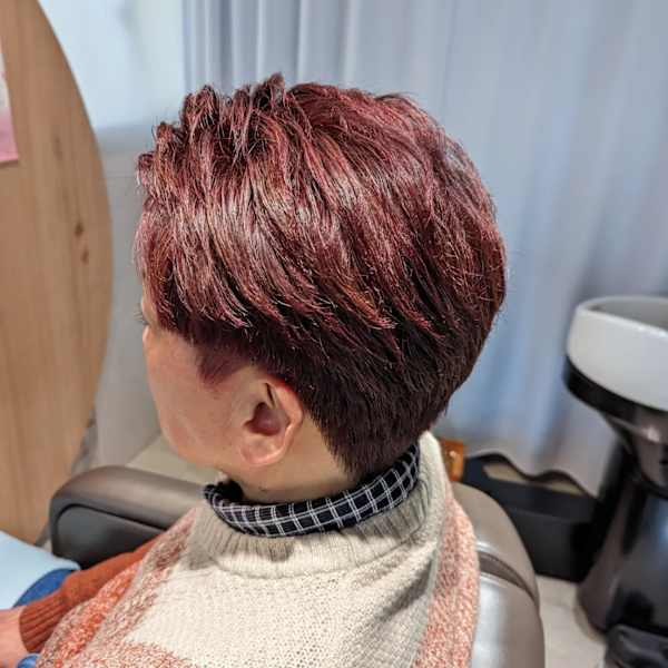 ナチュラルアイロンパーマ