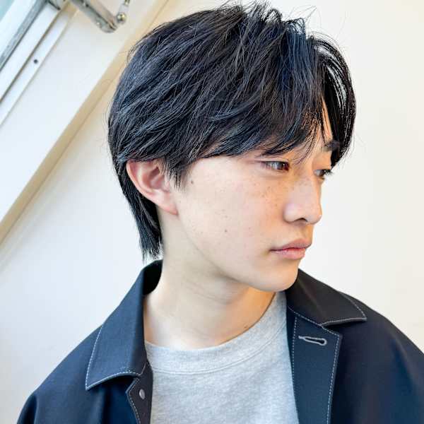 束感黒髪ナチュラル人気流行センターパート韓国風