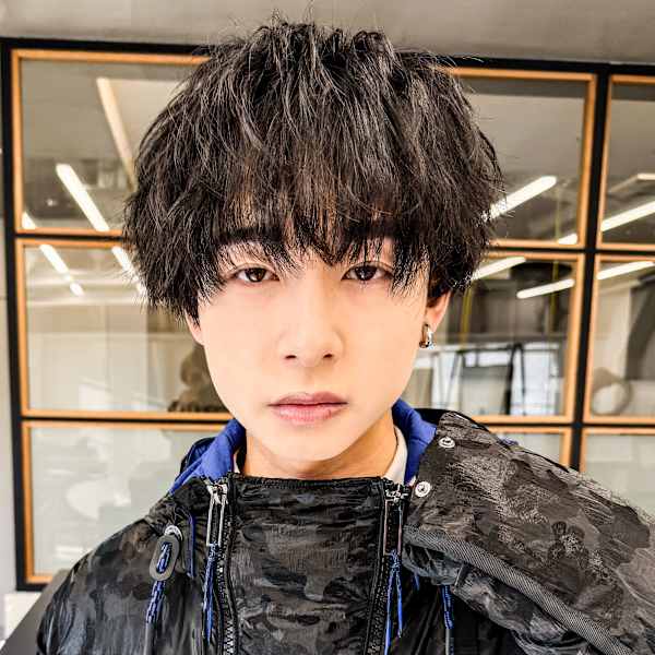 20代30代メンズツイストパーマ束感トラッドオシャレショート