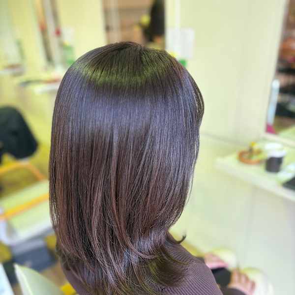 ★ミディアムレイヤー×グレージュブラウン|Hair'sDeparture KIHARA