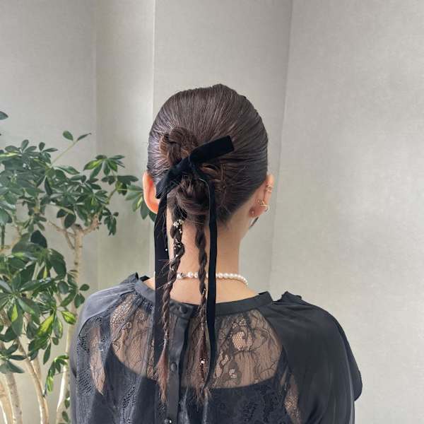 大人可愛い/ブラウンカラー/ヘアアレンジ|latte hair lily