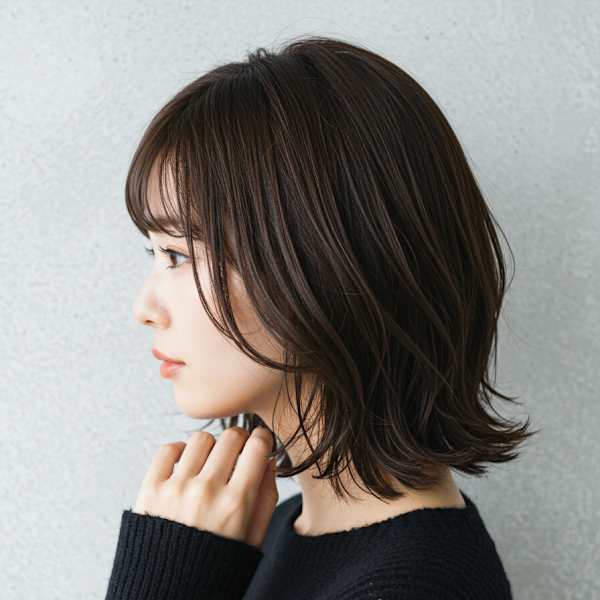 30代40代50代外ハネボブレイヤー髪質改善縮毛矯正白髪染め