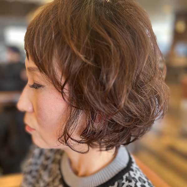 ウルフパーマ　デジタルパーマ