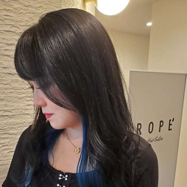 韓国風インナーカラースタイル|HAIR SALON ROPE’