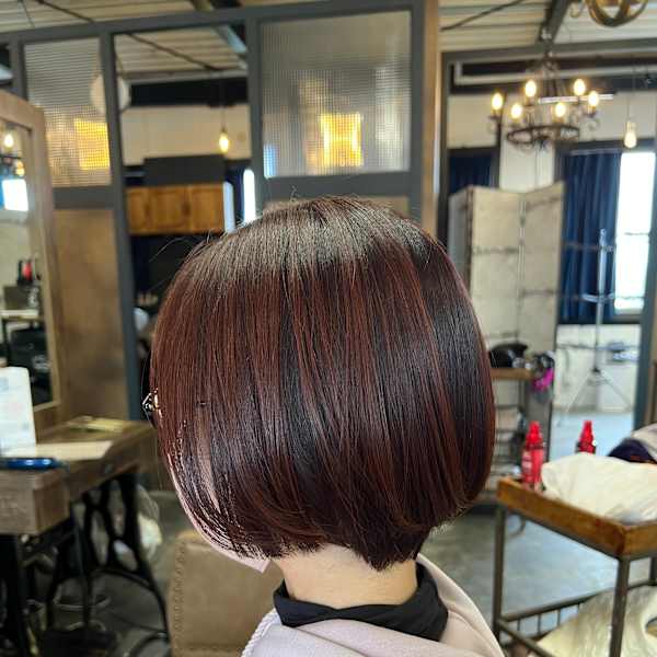 ブリーチ無しで作るデザインカラー☆